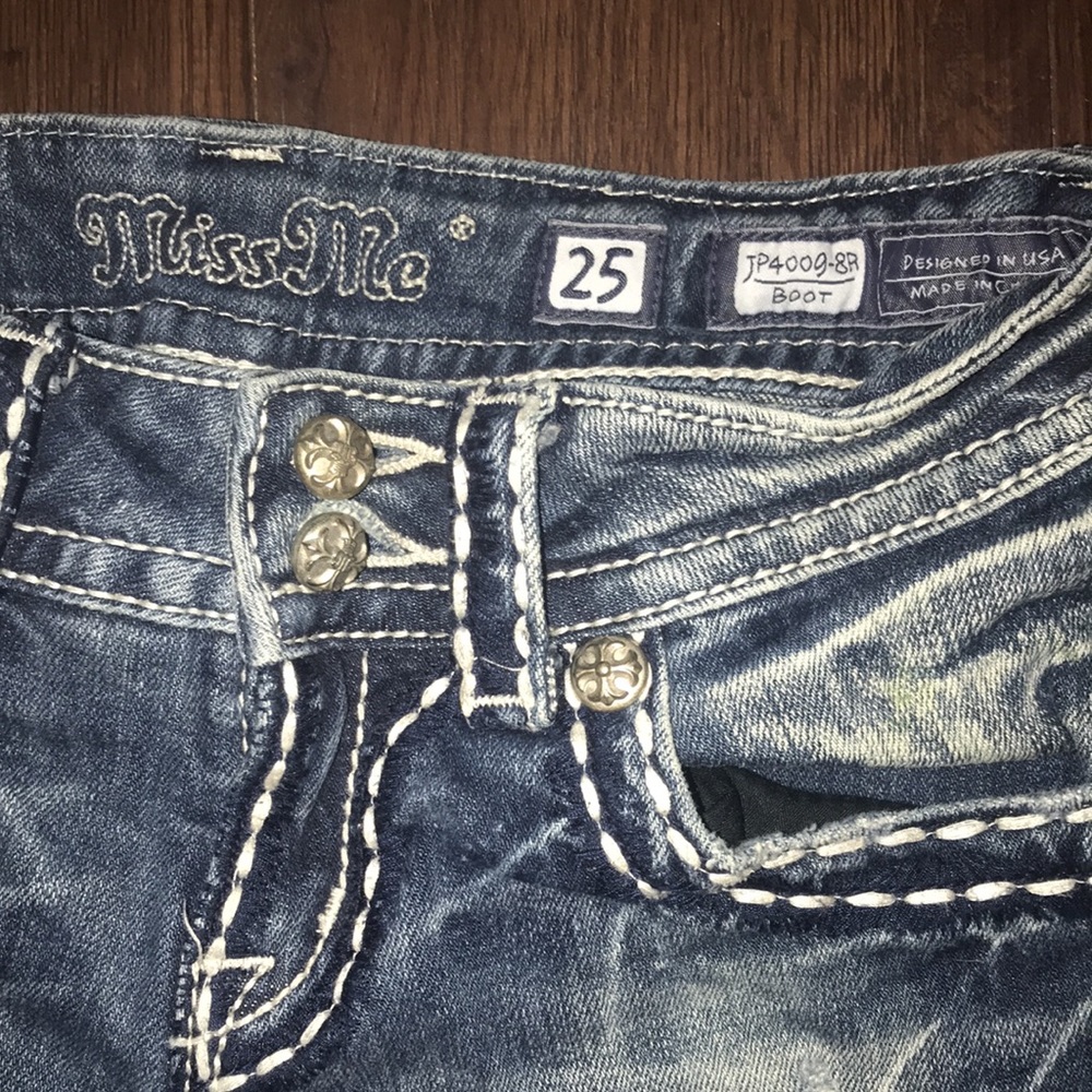 MissMe Bootcut denim - Picture 2 of 4